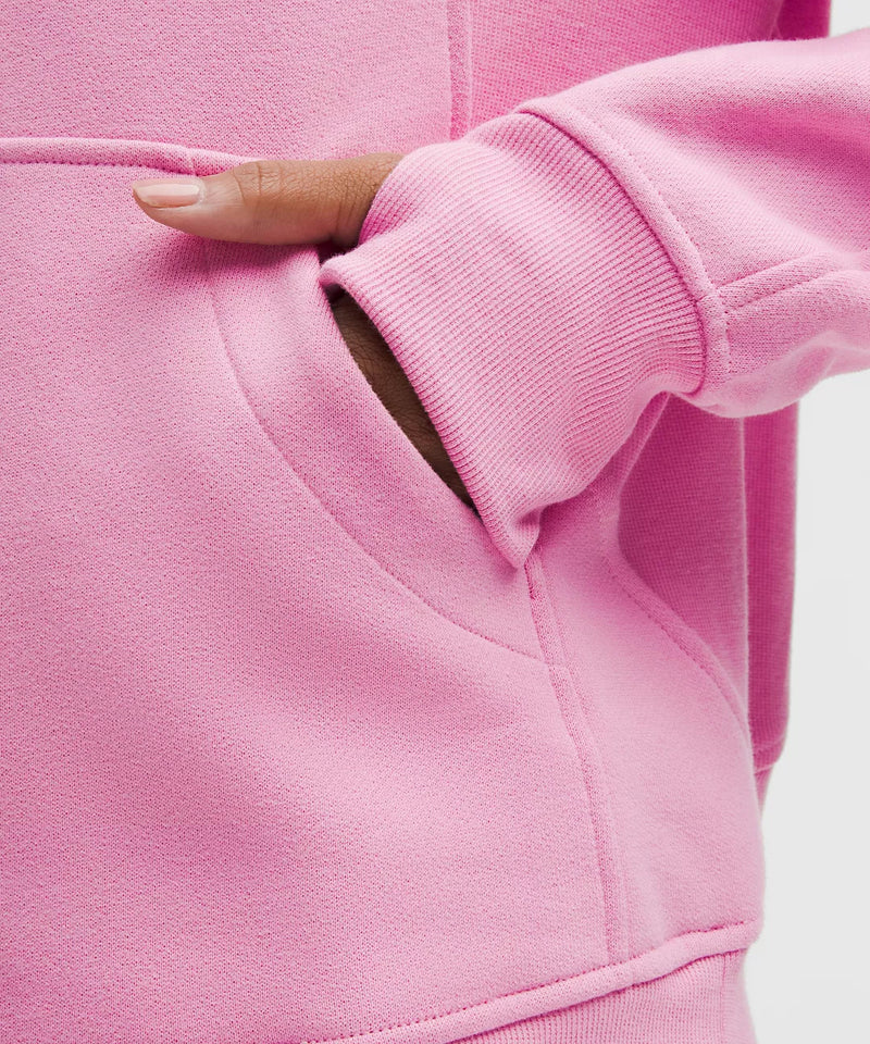 LIMITED EDITION Phi Mu x Pink Frosting lululemon Scuba Oversized Half-Zip Hoodie