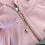 LIMITED EDITION Alpha Omicron Pi lululemon Scuba Oversized Half-Zip Hoodie - Pink Haze