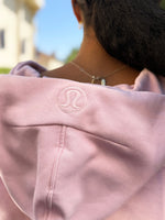 LIMITED EDITION Gamma Phi Beta lululemon Scuba Oversized Half-Zip Hoodie - Pink Haze