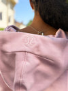 LIMITED EDITION Alpha Phi lululemon Scuba Oversized Half-Zip Hoodie - Pink Haze
