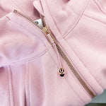 LIMITED EDITION Alpha Phi lululemon Scuba Oversized Half-Zip Hoodie - Pink Haze