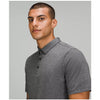 Phi Beta Sigma lululemon Evolution Short-Sleeve Polo - Heathered Black