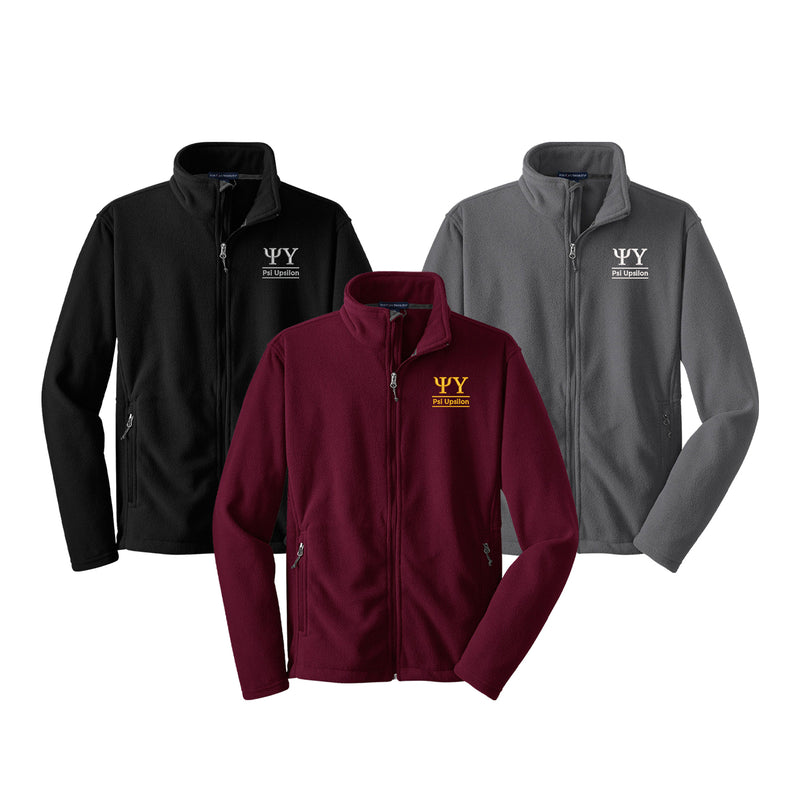 Psi Upsilon Fleece Jacket