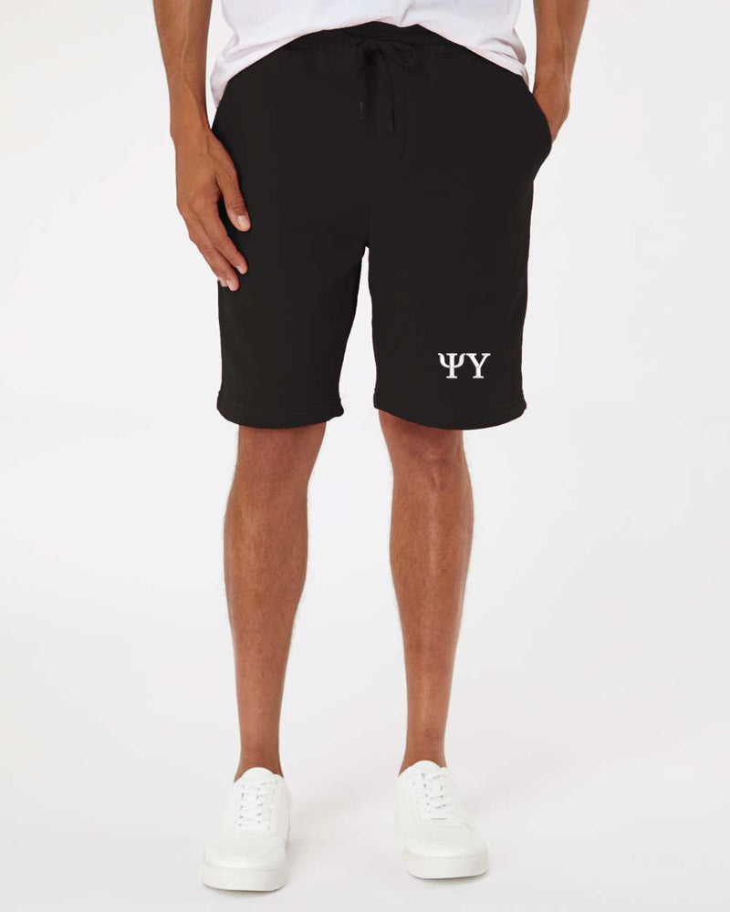 Psi Upsilon Midweight Fleece Shorts
