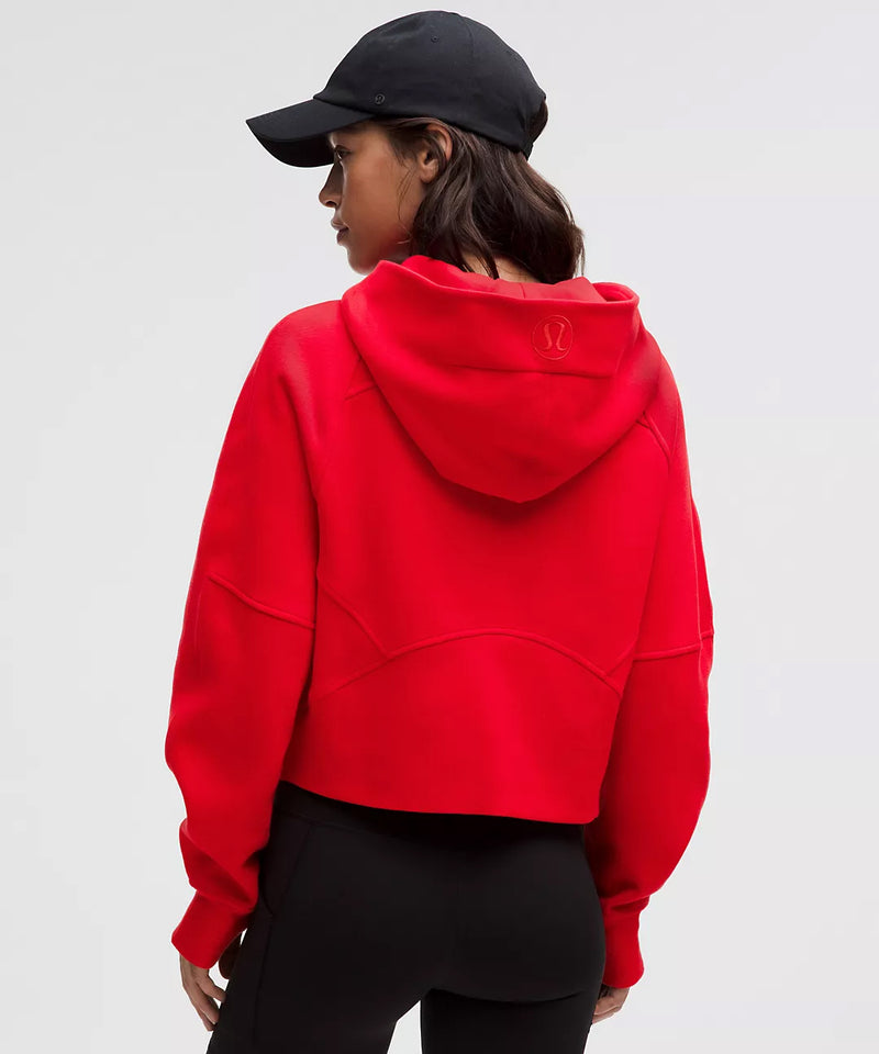 LIMITED EDITION lululemon Scuba Oversized Half-Zip Hoodie - True Red