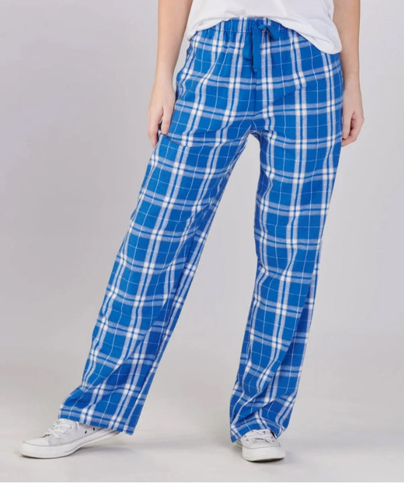 Alpha Sigma Kappa Embroidered Flannel Pants