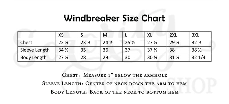 Pi Beta Phi Classic Striped Windbreaker - Lined