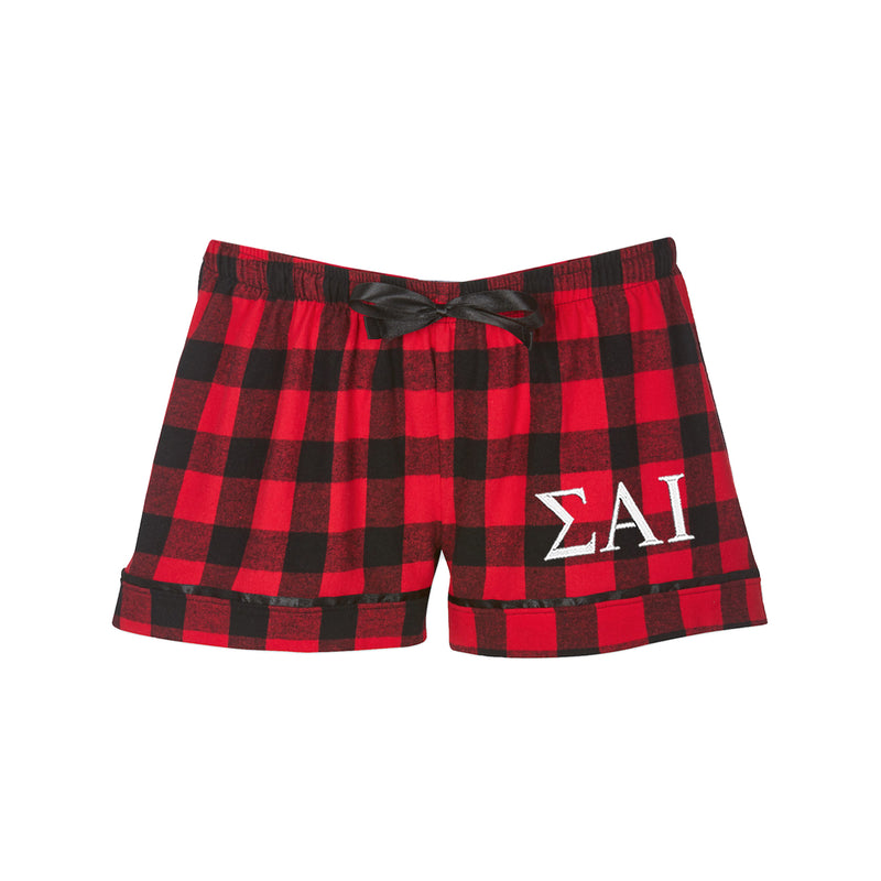 Sigma Alpha Iota Flannel Boxer Shorts