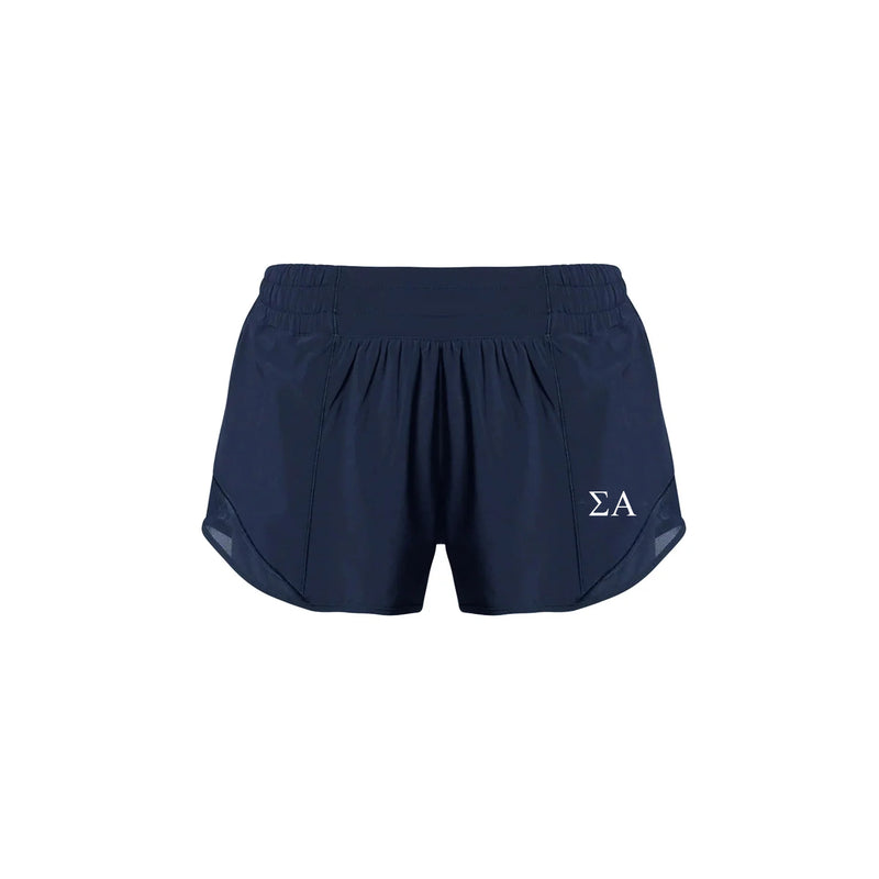 Sigma Alpha lululemon Hotty Hot High-Rise Lined Short 2.5" - Navy