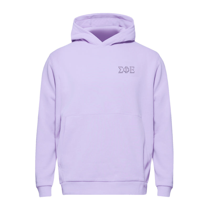Sigma Phi Epsilon lululemon Steady State Pullover Hoodie - Lavender Frost