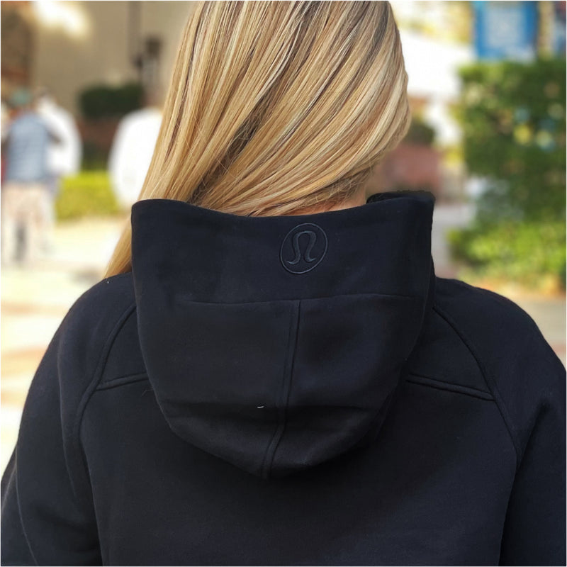 Delta Zeta lululemon Scuba Oversized Hoodie - Black