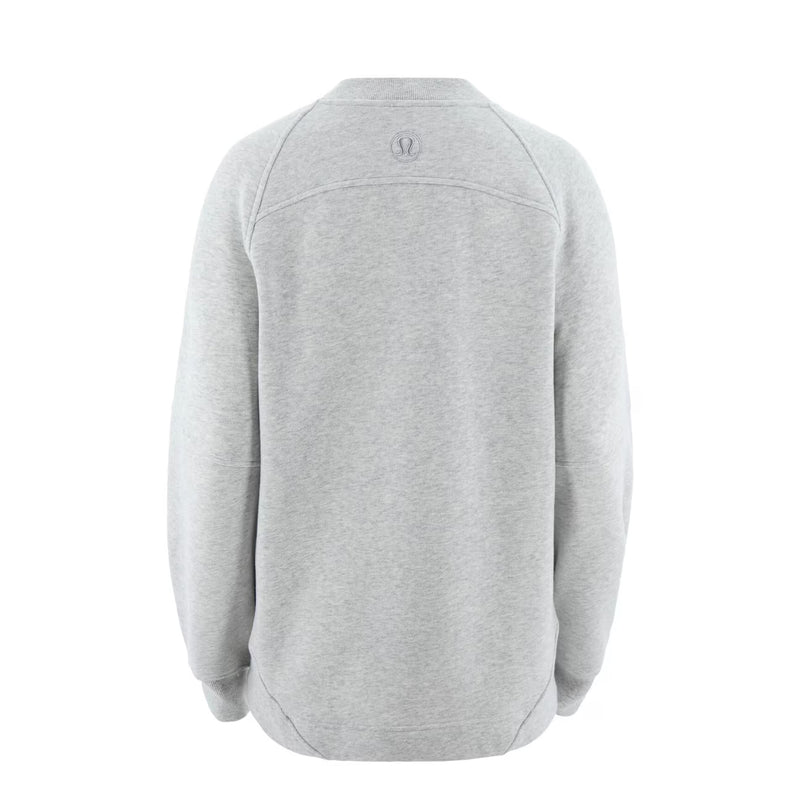 Alpha Gamma Delta lululemon Scuba Oversized Long Crewneck - ALPHA GAM