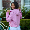 LIMITED EDITION Alpha Gamma Delta lululemon Scuba Oversized Half-Zip Hoodie - Pink Frosting