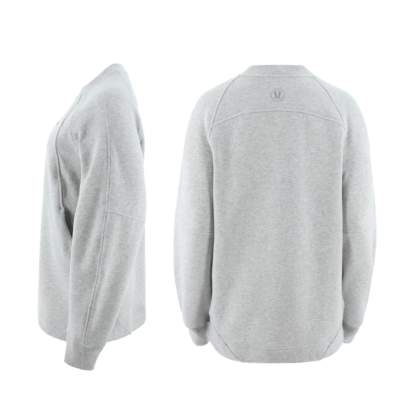 Alpha Delta Pi lululemon Scuba Oversized Long Crewneck - Letters