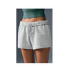 Fave Fit Alpha Omicron Pi Fleece Logo Shorts - Logo