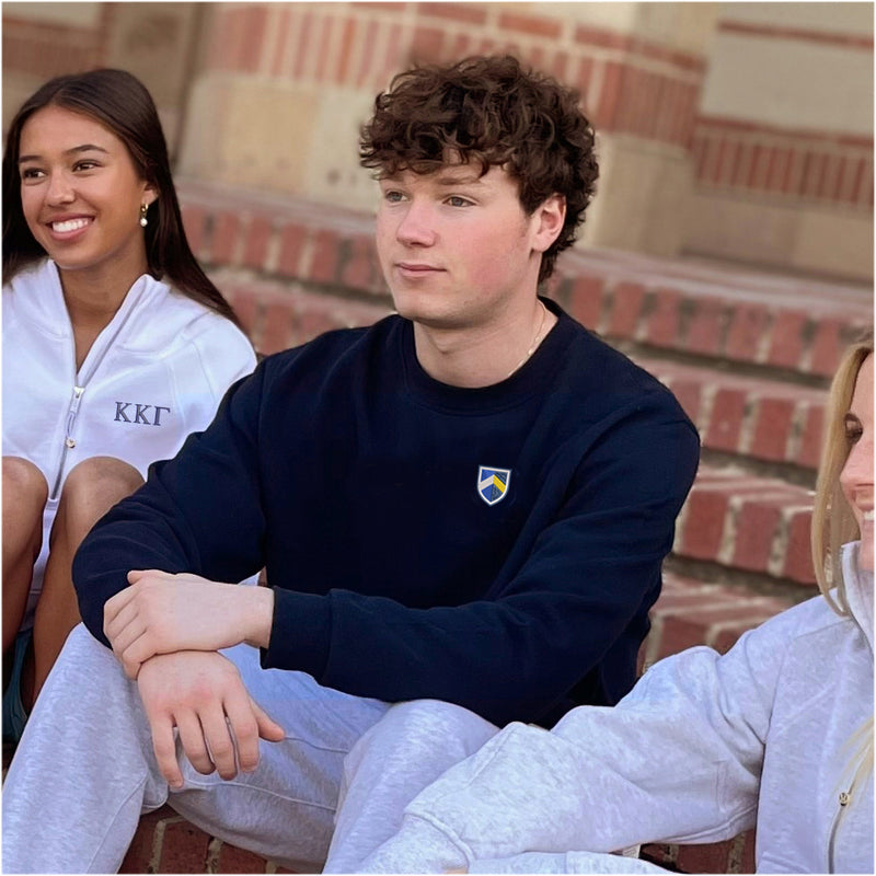 Sigma Tau Gamma lululemon Steady State Crew - True Navy
