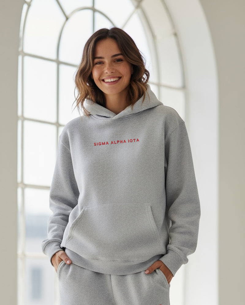 Sigma Alpha Iota Fave Fit Hoodie - Wordmark