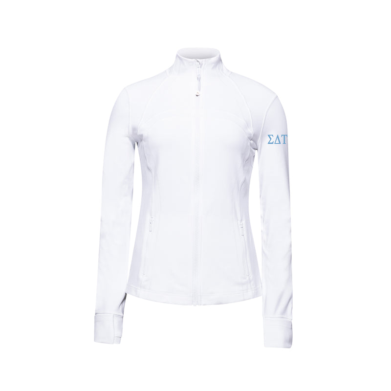 Sigma Delta Tau lululemon Define Jacket - White