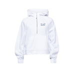 Sigma Delta Tau lululemon Scuba Oversized Half-Zip Hoodie - White