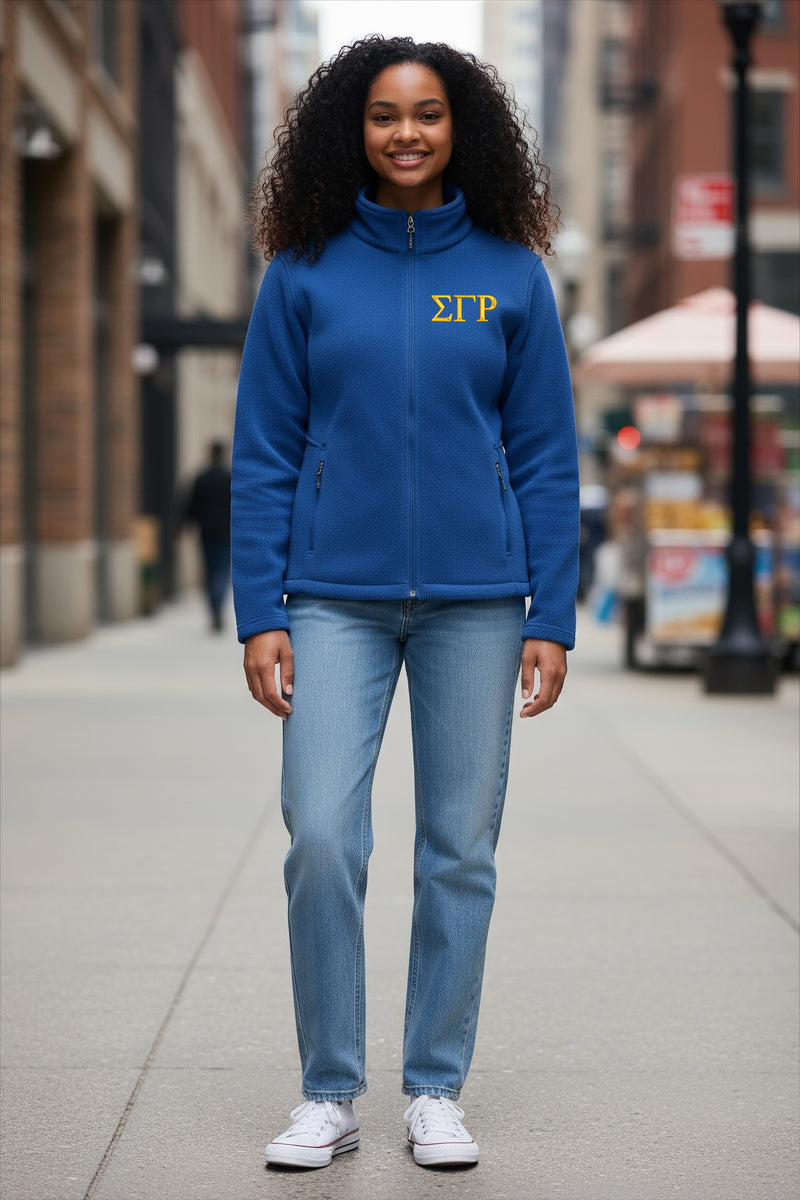 Sigma Gamma Rho Fleece Jacket