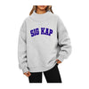 Sigma Kappa Mock Neck Sweatshirt - SIG KAP
