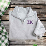 Sigma Kappa Qzip Sweatshirt