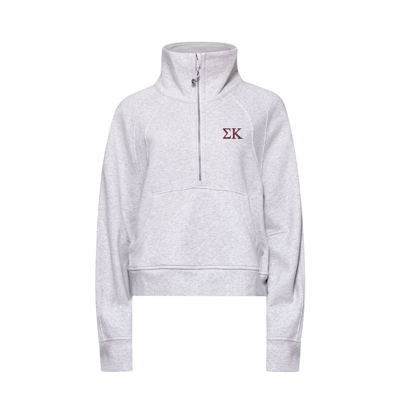 Sigma Kappa lululemon Scuba Oversized Funnel-Neck Half Zip