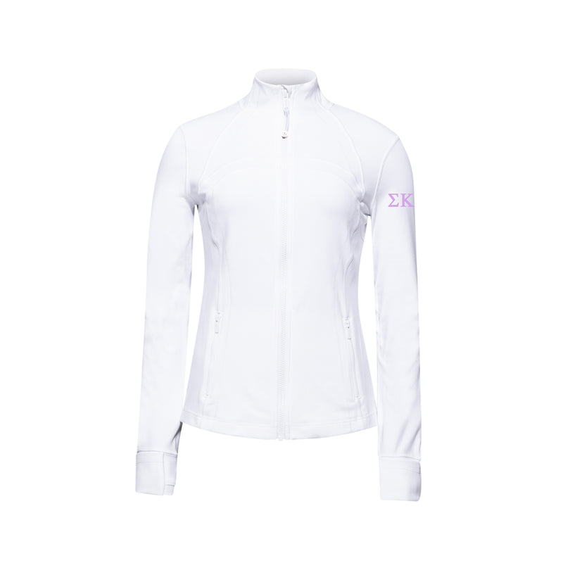 Sigma Kappa lululemon Define Jacket - White