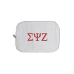 Sigma Psi Zeta Waffle Weave Cosmetic Bag