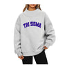 Sigma Sigma Sigma Mock Neck Sweatshirt - TRI SIGMA