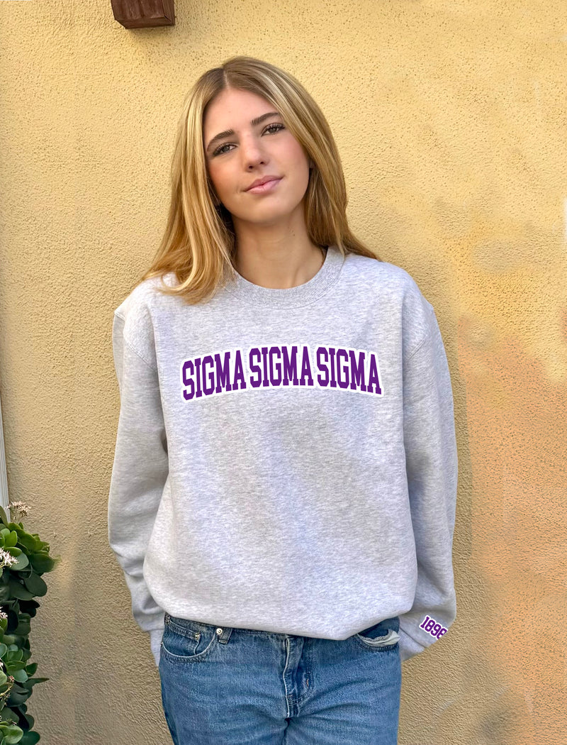 Sigma Sigma Sigma lululemon Steady State Crew