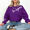 Sigma Sigma Sigma 1898 Avenue Crewneck