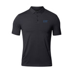 Sigma Tau Gamma lululemon Evolution Short-Sleeve Polo - Black