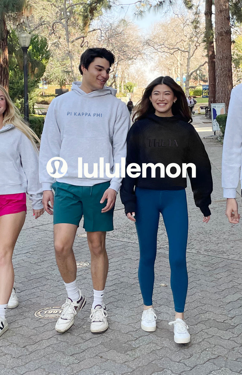 Delta Zeta lululemon Scuba Oversized Hoodie - Black