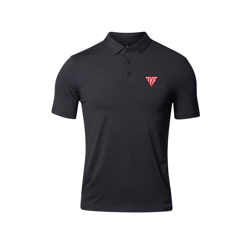 Tau Kappa Epsilon lululemon Evolution Short-Sleeve Polo - Black