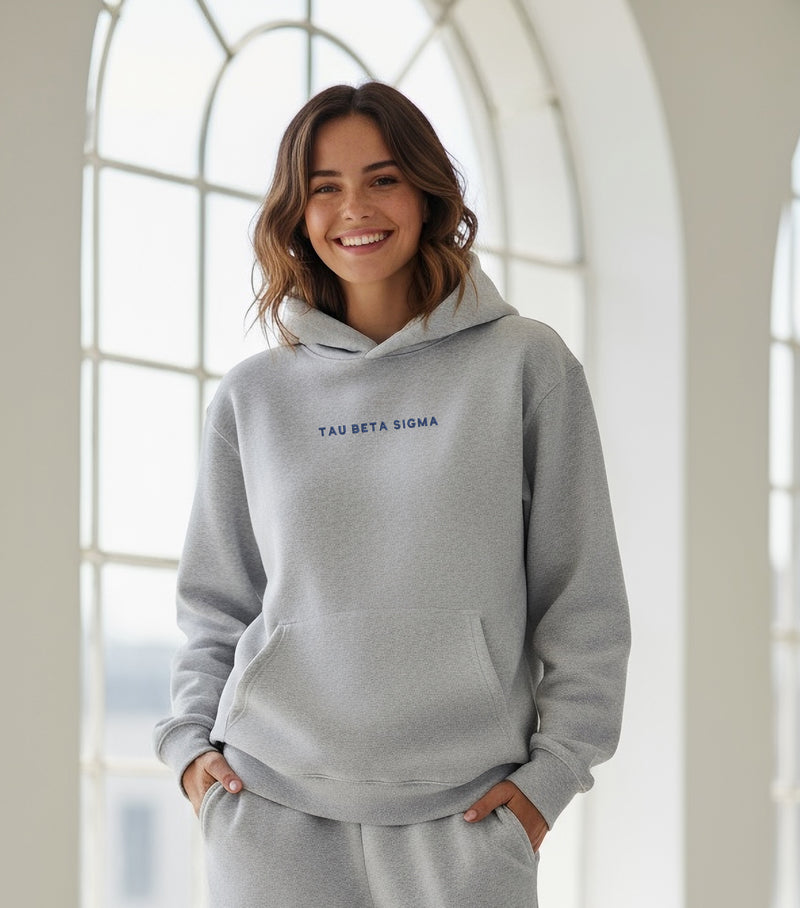 Tau Beta Sigma Fave Fit Hoodie - Wordmark