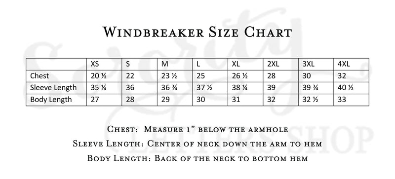 Beta Upsilon Chi Lightweight Windbreaker