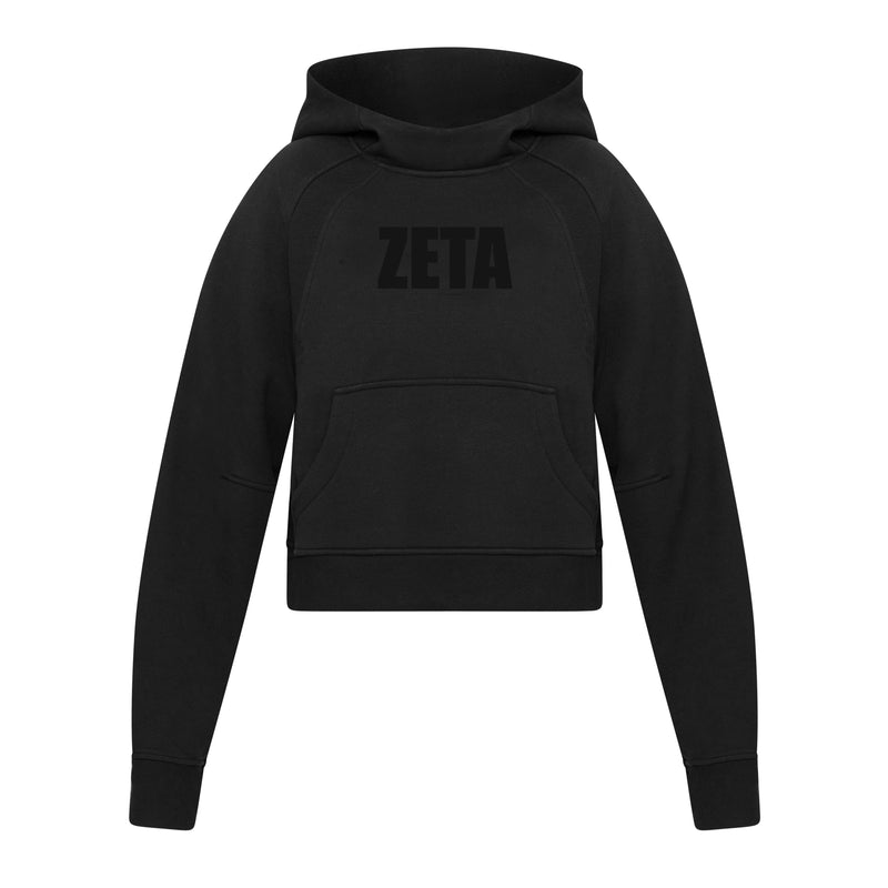 Zeta Tau Alpha lululemon Scuba Oversized Hoodie - Black