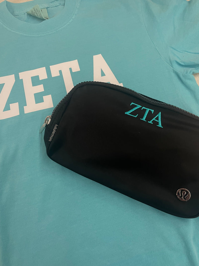 Zeta Tau Alpha lululemon Everywhere Belt Bag - Black