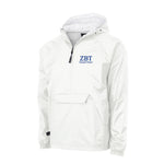 Zeta Beta Tau Flannel Lined Windbreaker - Chapter Name