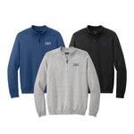 Zeta Beta Tau 1/4-Zip Monogrammed Sweater