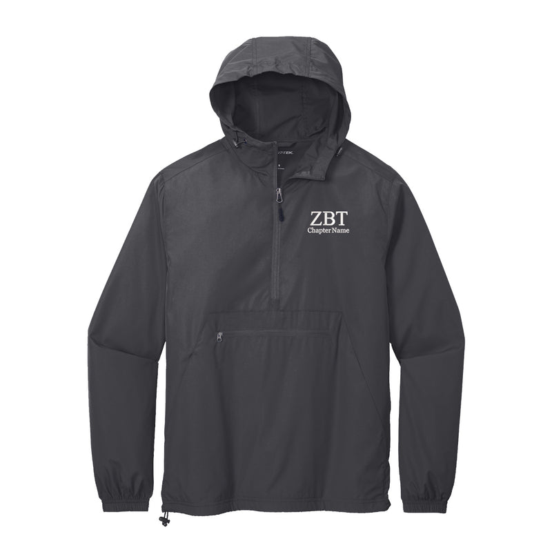 Zeta Beta Tau Lightweight Windbreaker - Chapter