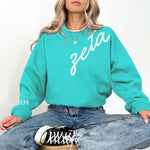Zeta Tau Alpha 1898 Avenue Crewneck