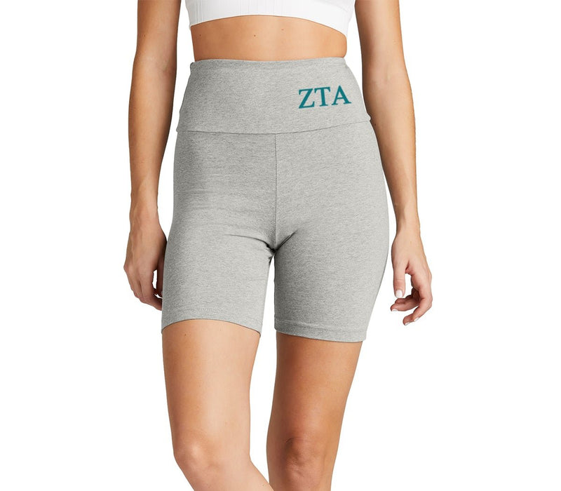 Zeta Tau Alpha Waist Bike Shorts