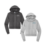 Zeta Tau Alpha Zip Up Hoodie
