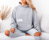 Zeta Tau Alpha Avenue Heart Pullover Hoodie