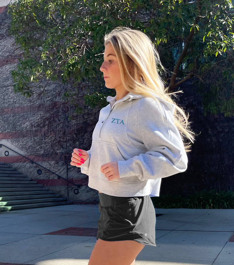 Zeta Tau Alpha lululemon Scuba Oversized Half-Zip Hoodie