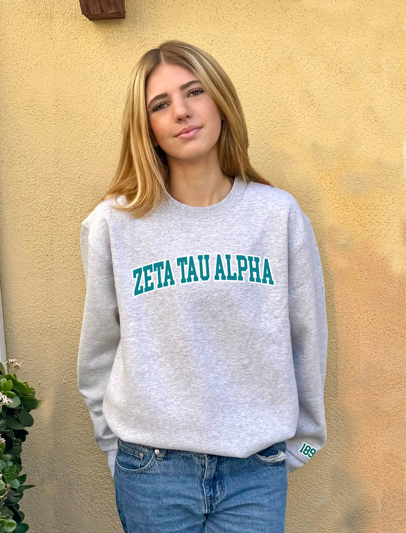 Zeta Tau Alpha Tau lululemon Steady State Crew