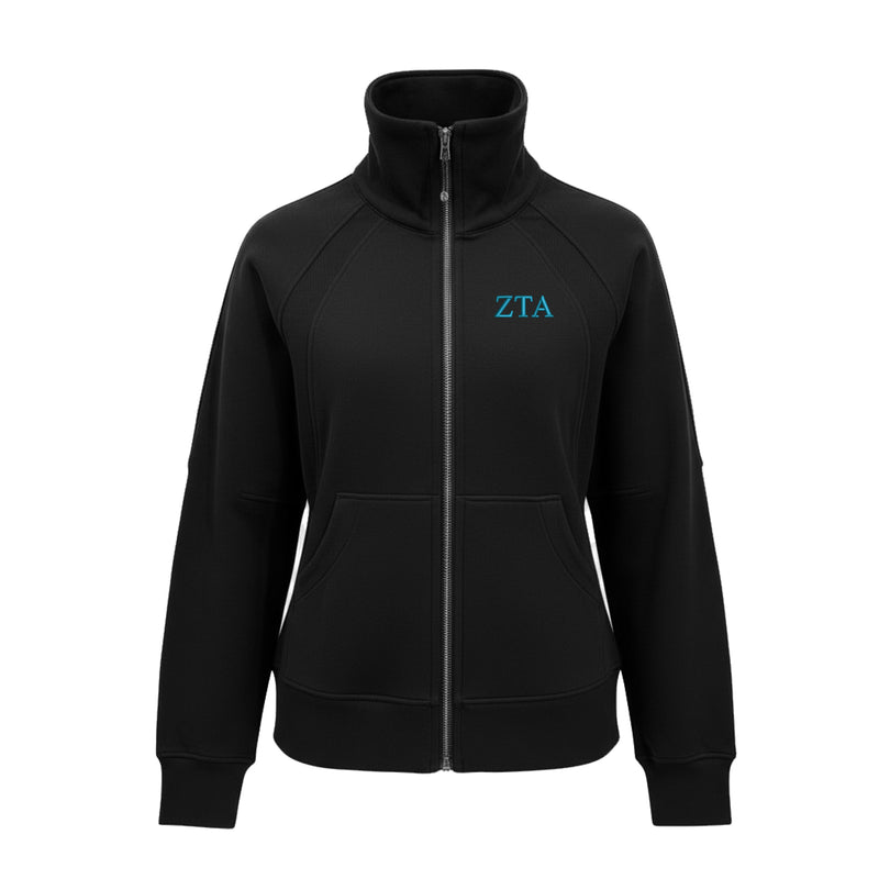 Zeta Tau Alpha lululemon long Scuba Oversized Funnel - FULL Zip