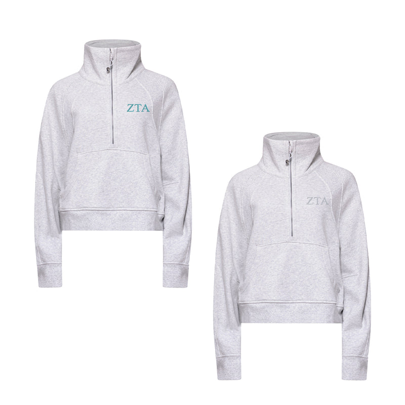 Zeta Tau Alpha lululemon Scuba Oversized Funnel-Neck Half Zip